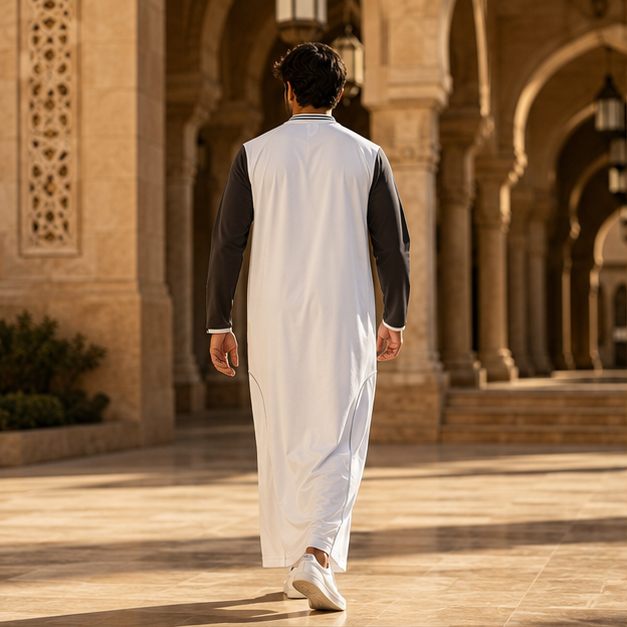 Qamis moderne stretch — Al-Khulafa™